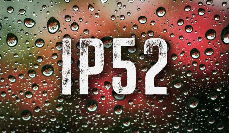 stupeň krytí IP52