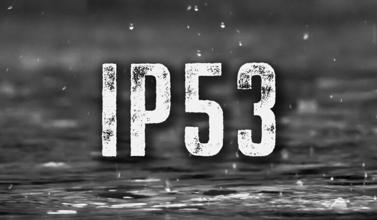 stupeň krytí IP53