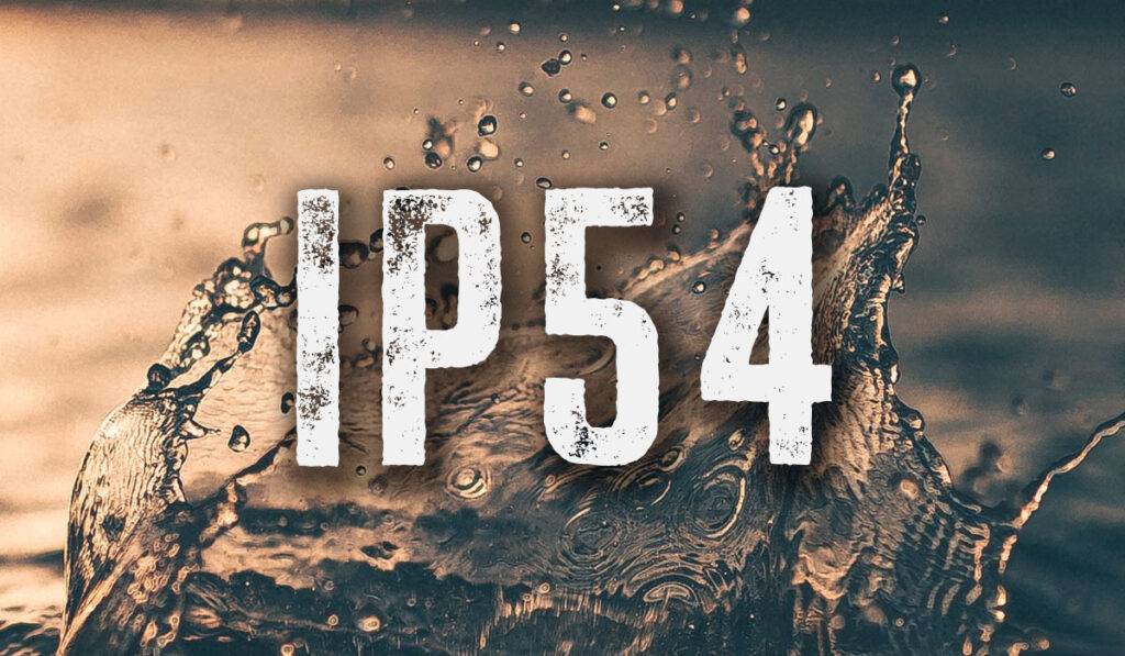 stupeň krytí IP54