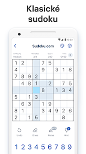 Sudoku.com - Klasické sudoku