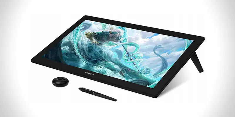Nejlepší grafický tablet s displejem 20"+ Huion Kamvas Pro 24 (4K)
