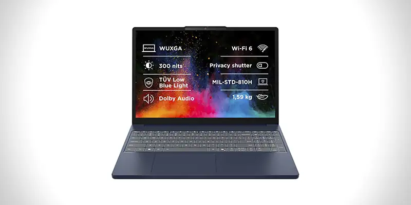 Nejlepší notebook do 15 000 Kč Lenovo IdeaPad Slim 3 15IRH10