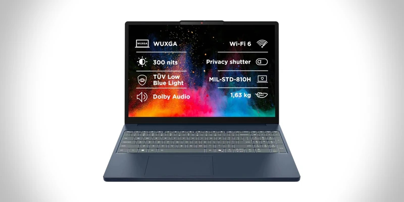 Nejlepší notebook do 15000 Kč Lenovo IdeaPad Slim 3 15IRH10 (83K101JWCK)